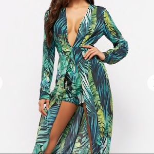 One piece jump suit